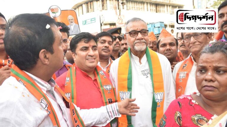 বুধবার উত্তর কলকাতার বিজেপি প্রার্থীর প্রচার শুরু, সমর্থকদের উচ্ছ্বাস