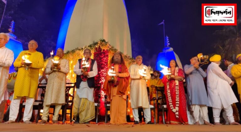 দেব দীপাবলী উদযাপন হল সালকিয়া শেঠ বংশীধর জালান স্মৃতি মন্দিরে