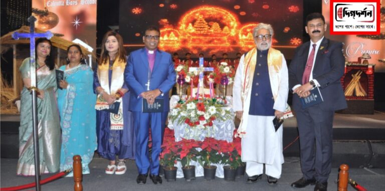 ক্যালকাটা বয়েজ স্কুল প্রাঙ্গণে বড়দিন উৎসব